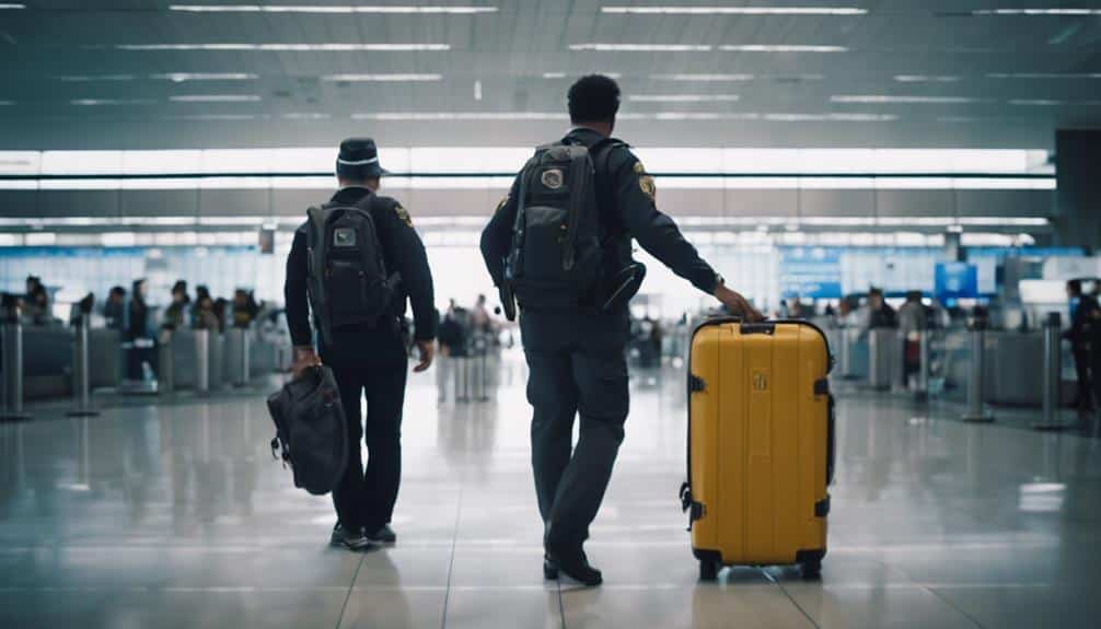 navigating airport security procedures
