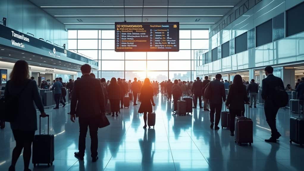 domestic flight connection policies