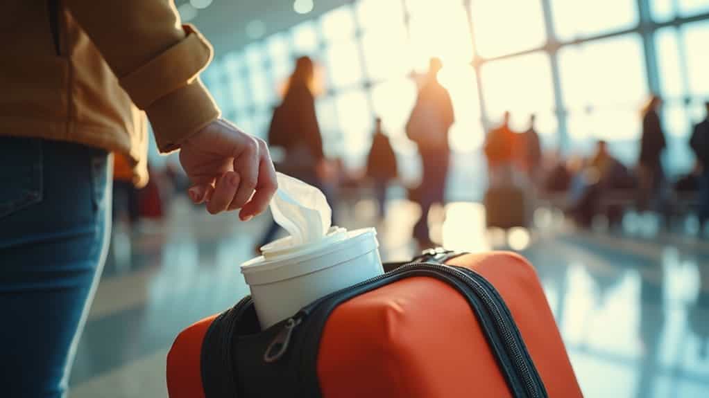 travel hygiene on the go