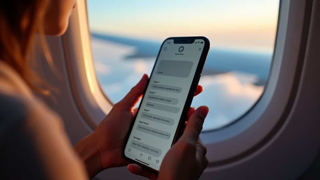 airplane mode messaging limitations