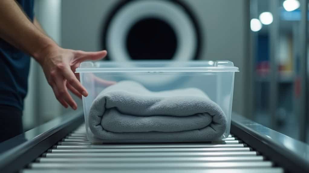 blankets allowed screening required