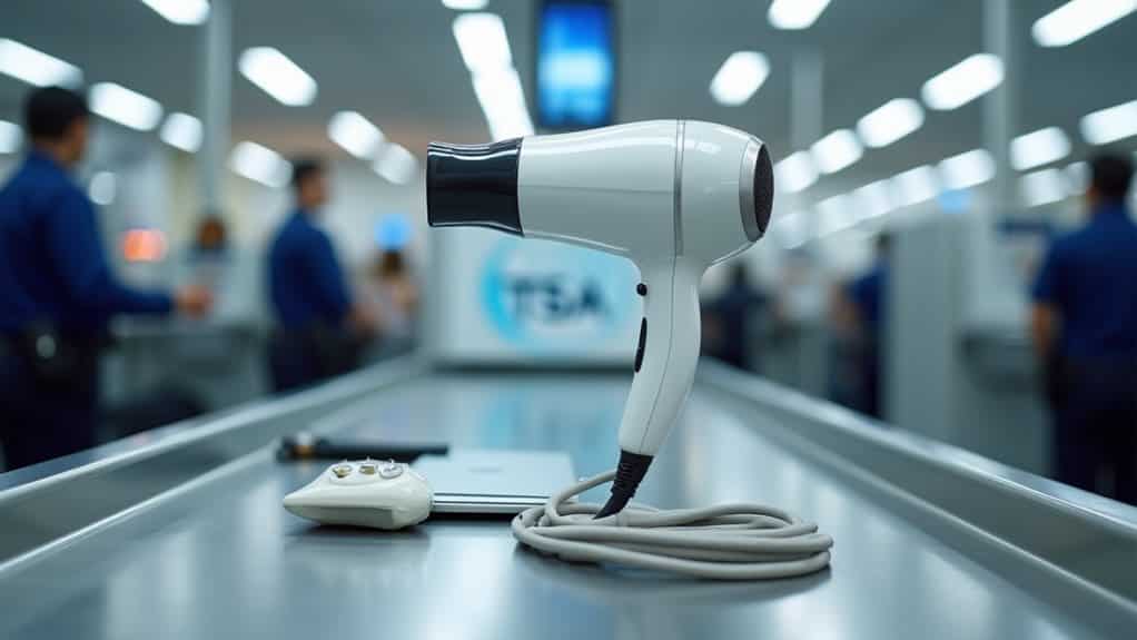 TSA Guidelines for Traveling with Hair Dryers