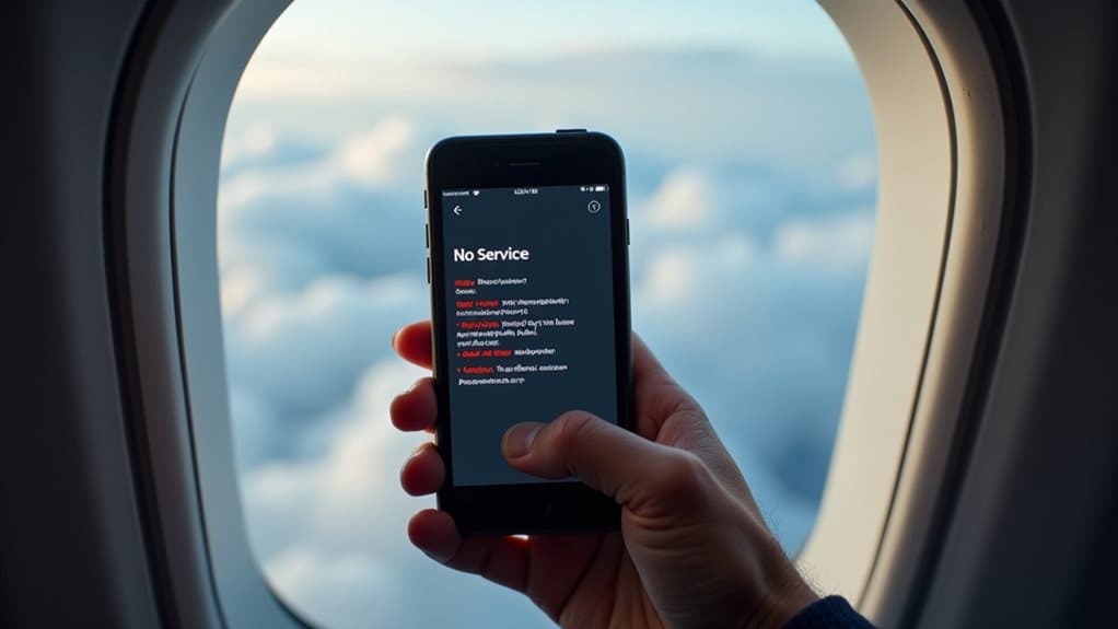 mid flight communication challenges