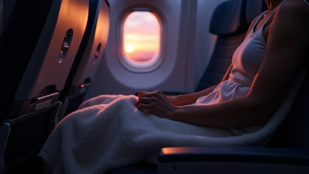 personal blanket enhances comfort