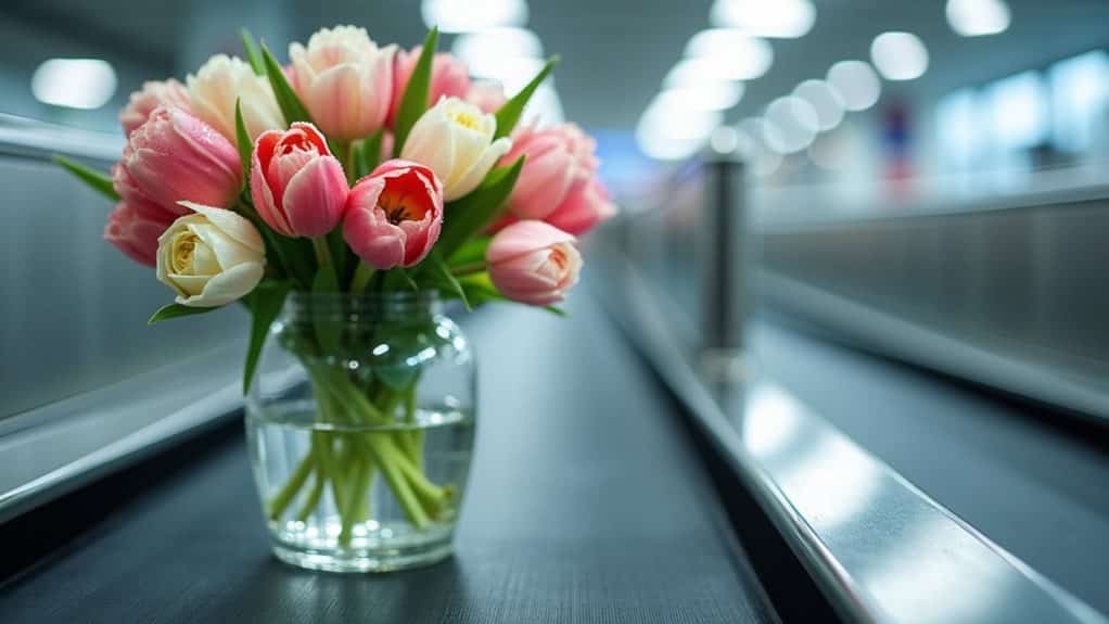 traveling flowers liquid restrictions