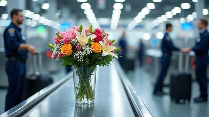 tsa flower transportation rules