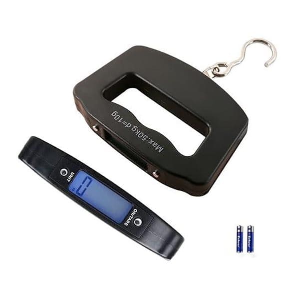 Luggage Scale 110lbs/50kg with 360° Hook