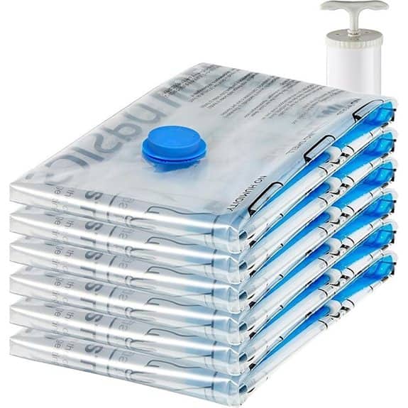 Amazon Basics Vacuum Storage Bags (6-Pack)