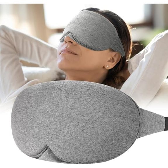 FRESHME Cotton Sleep Eye Mask for Travel