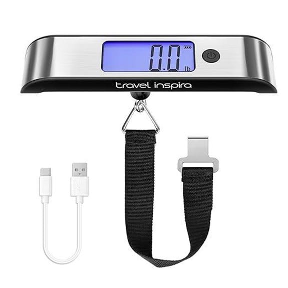 Travel Inspira Rechargeable Luggage Scale 50kg