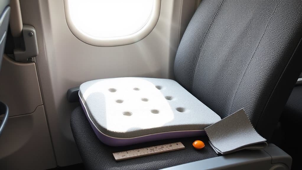 portable pressure relieving breathable cushion