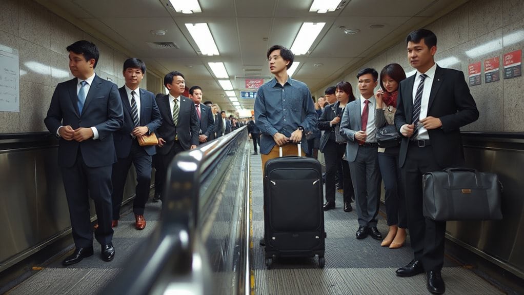 respect local transit etiquette