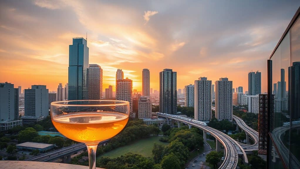 rooftop cocktails park escape