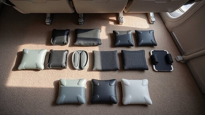 top rated airplane footrests