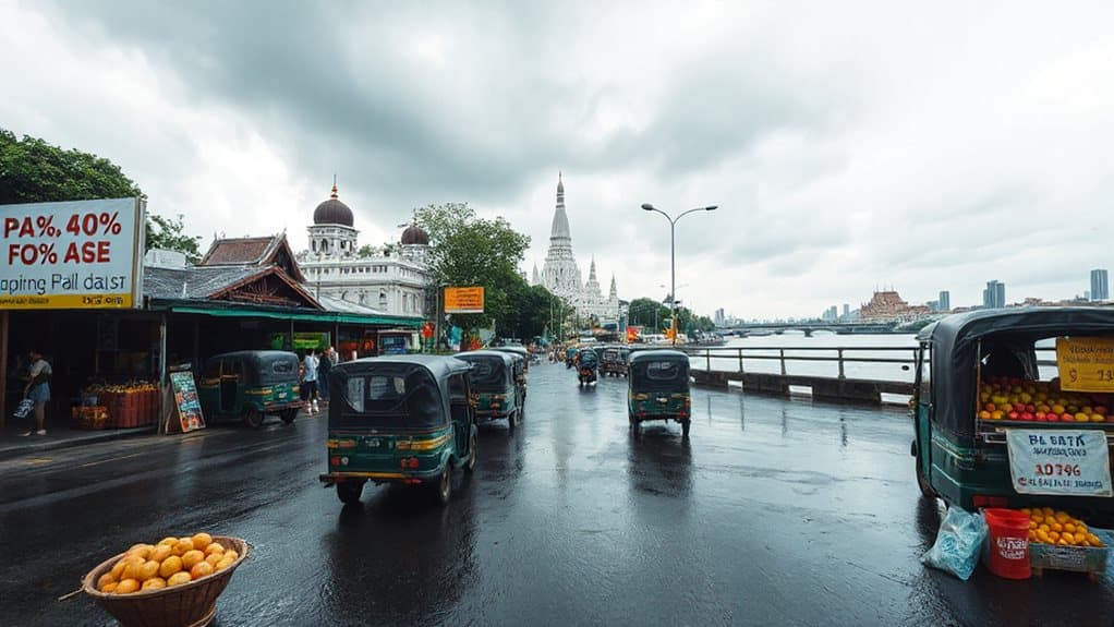 travel bangkok during rainy season