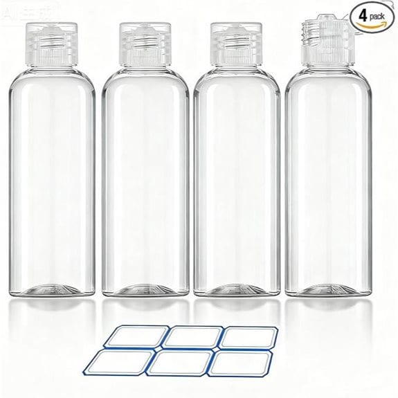 4 Pack TSA Approved Travel Bottles