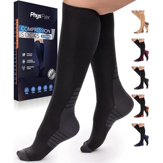 Compression Socks for Women & Men (20-30 mmHg)