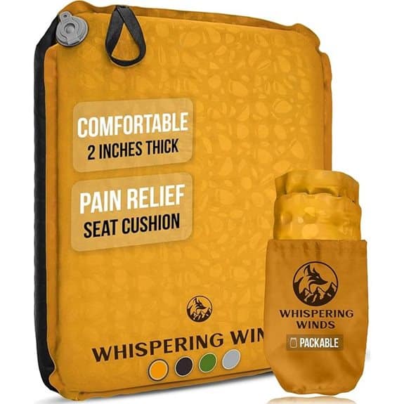 Whispering Winds Inflatable Seat Cushion