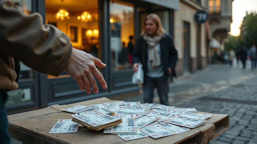 avoid street sold transit tickets