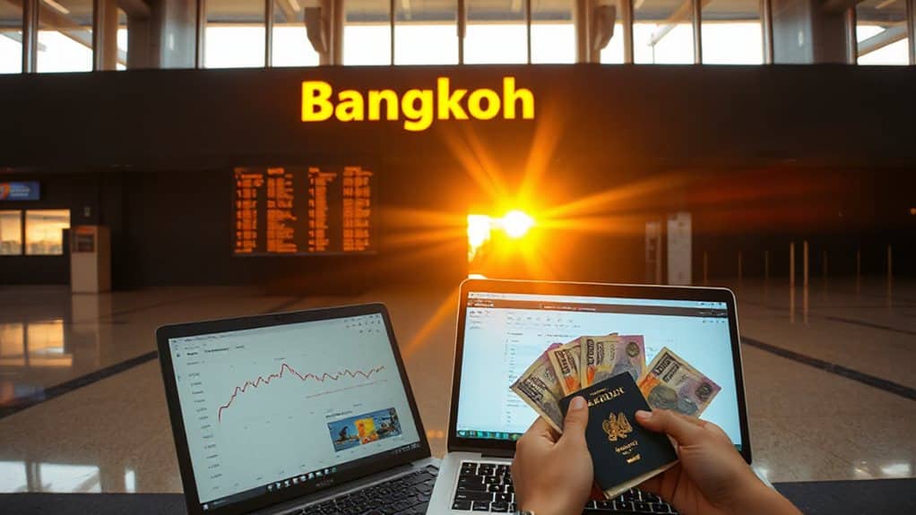 book bangkok flights 3 5 months