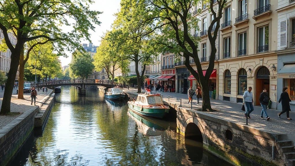 canal side creative paris neighborhood