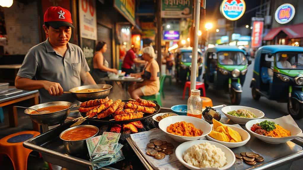 cheap bangkok street eats
