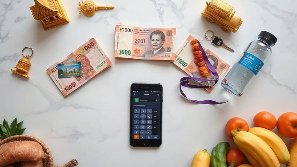 daily bangkok spending tiers