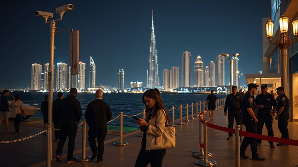 dubai exceptionally safe nighttime destination