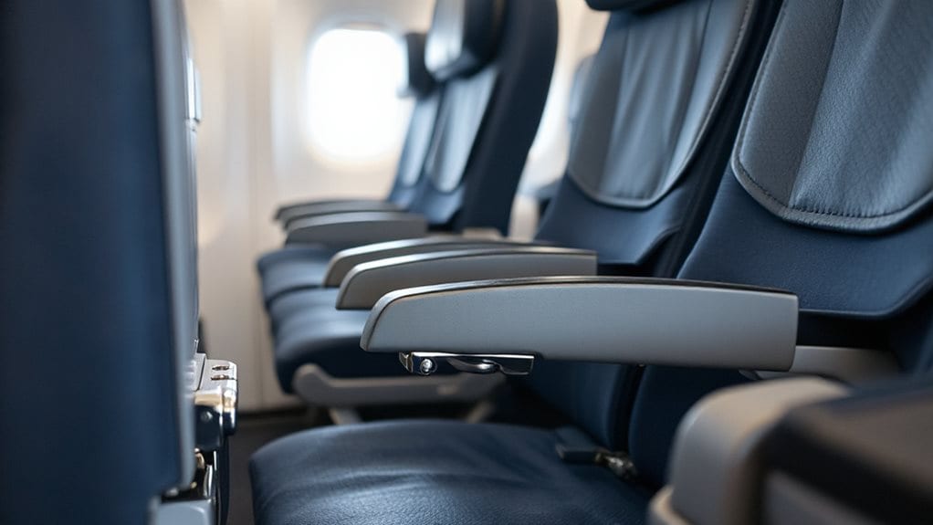 fixed armrests for safety