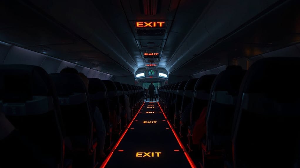 floor level emergency pathway lighting