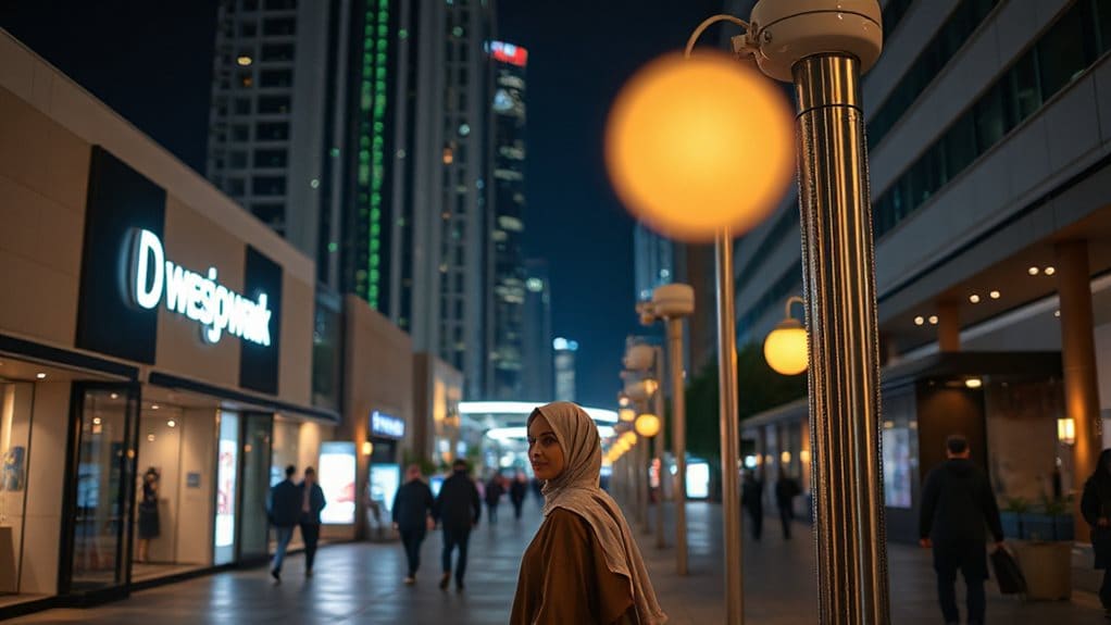 high surveillance low violence city