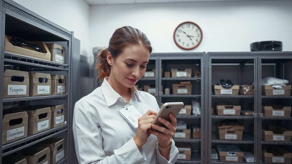 immediate secured logging and handling