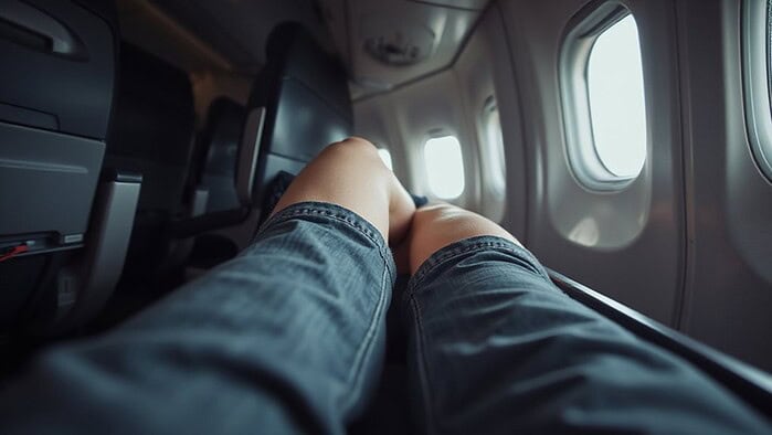 legroom determines passenger comfort