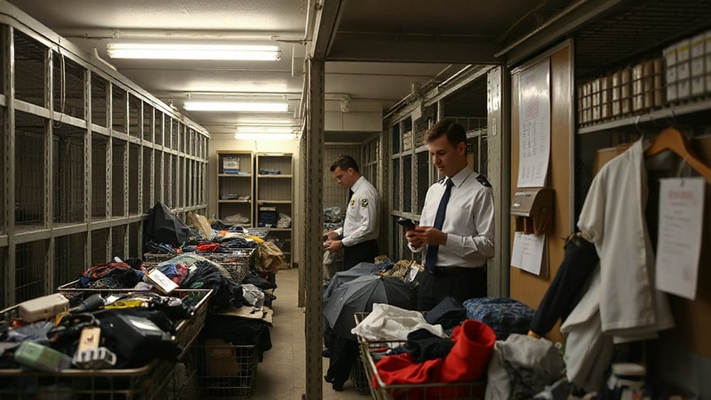 lost items stored by type