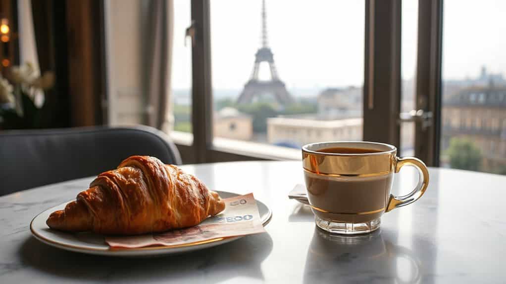 luxury paris trip costs