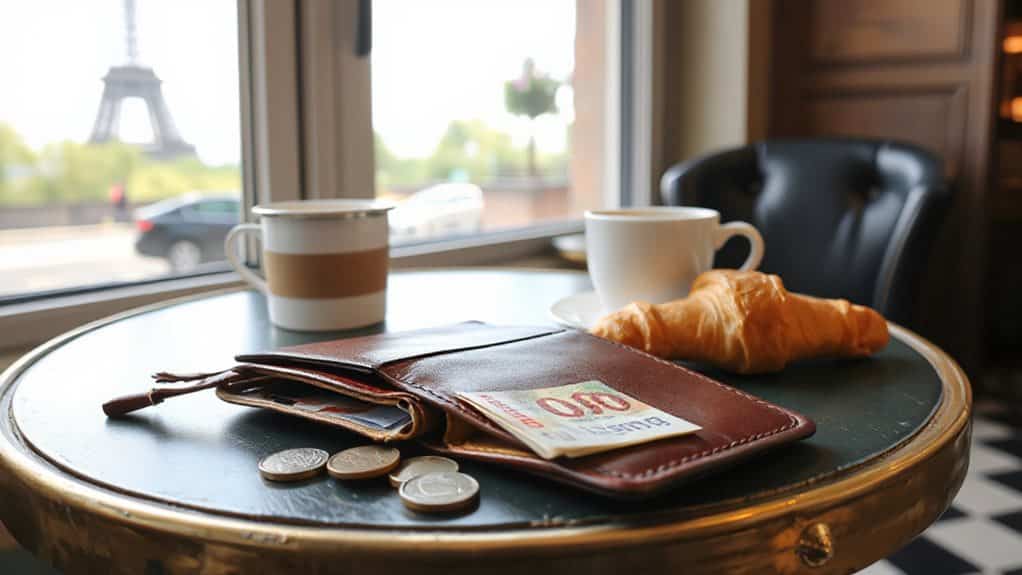 mid range paris daily cost