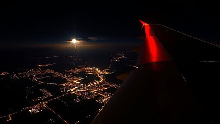 nighttime aircraft navigation systems