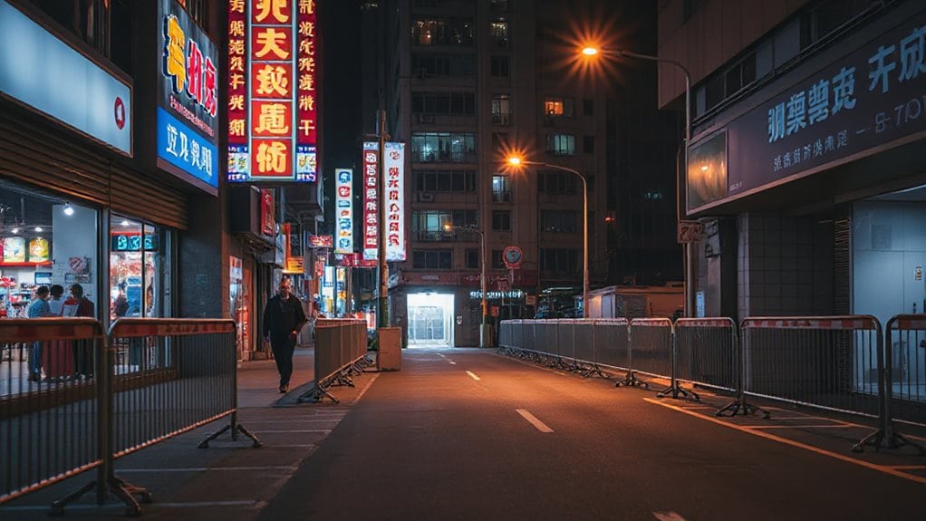 nighttime protests now extremely unlikely