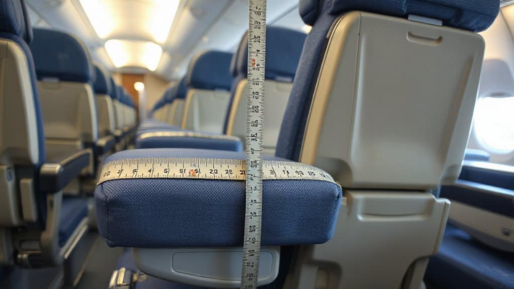 no mandated passenger seat width