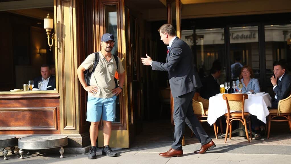 observe french dining and greetings