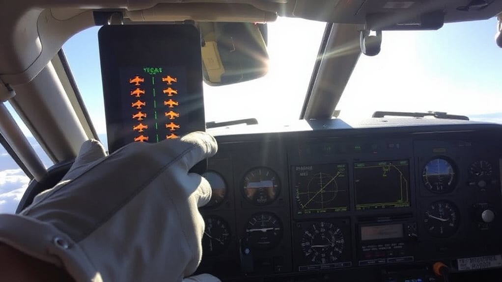 proximity warning visual plus time