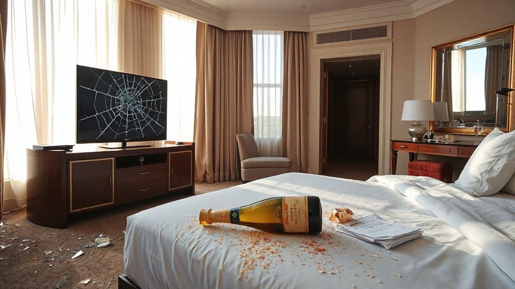 rarely sue for minor damage