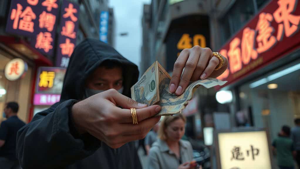 report scams via e report