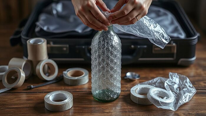 seal containers cushion upright