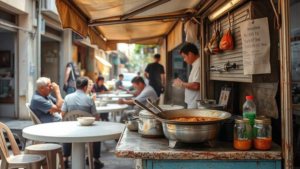 seek local street food hubs