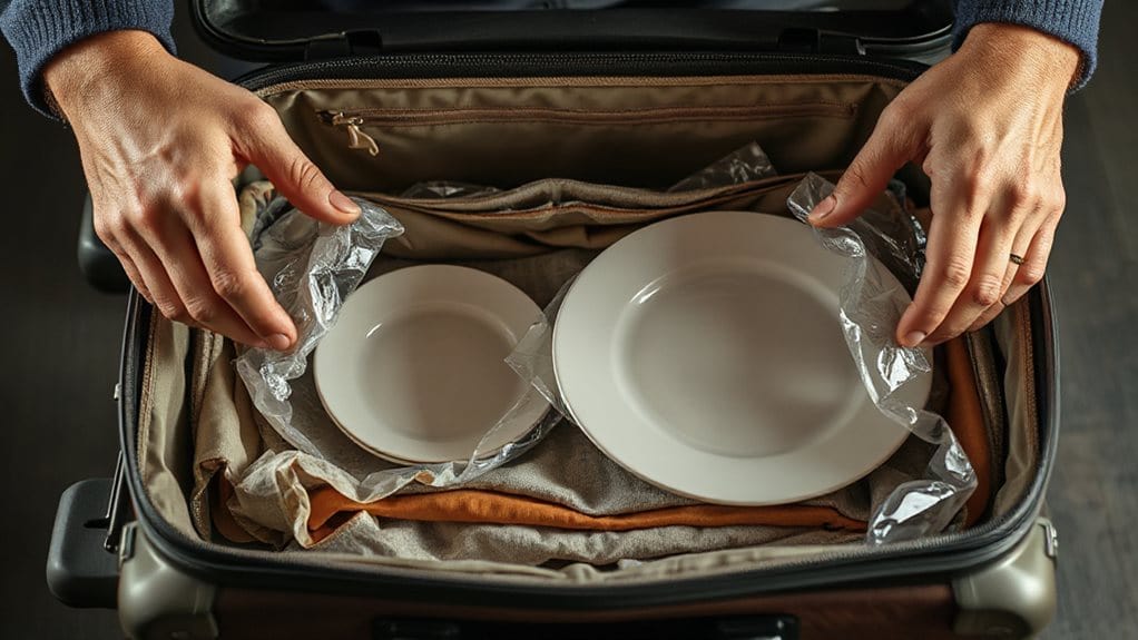 shake luggage secure contents