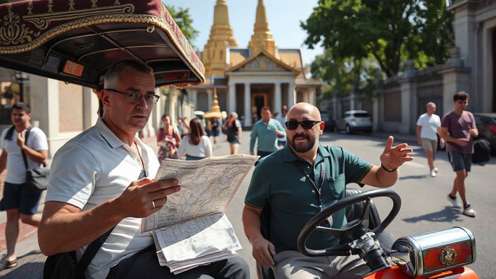 tuk tuk guided detour scams