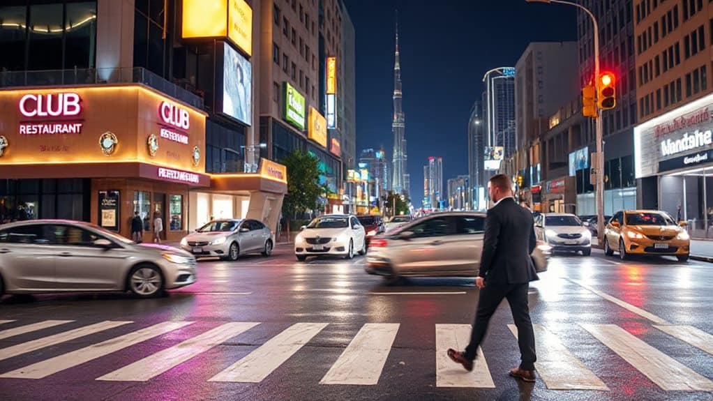 use designated crossings fines