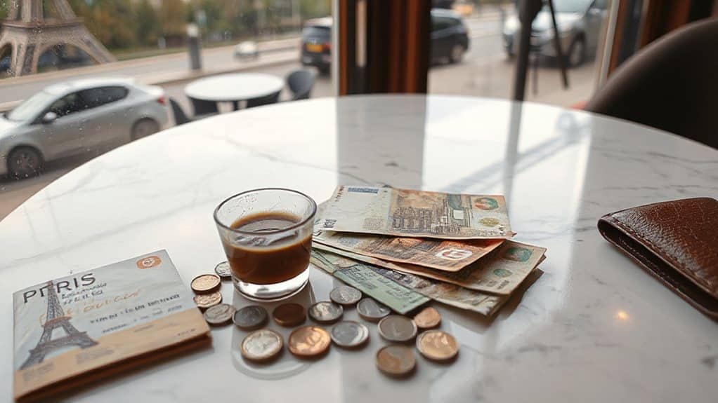 weekly paris budget ranges