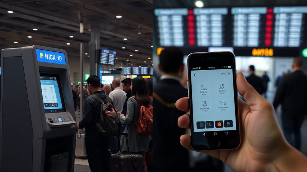airport check in processing delays